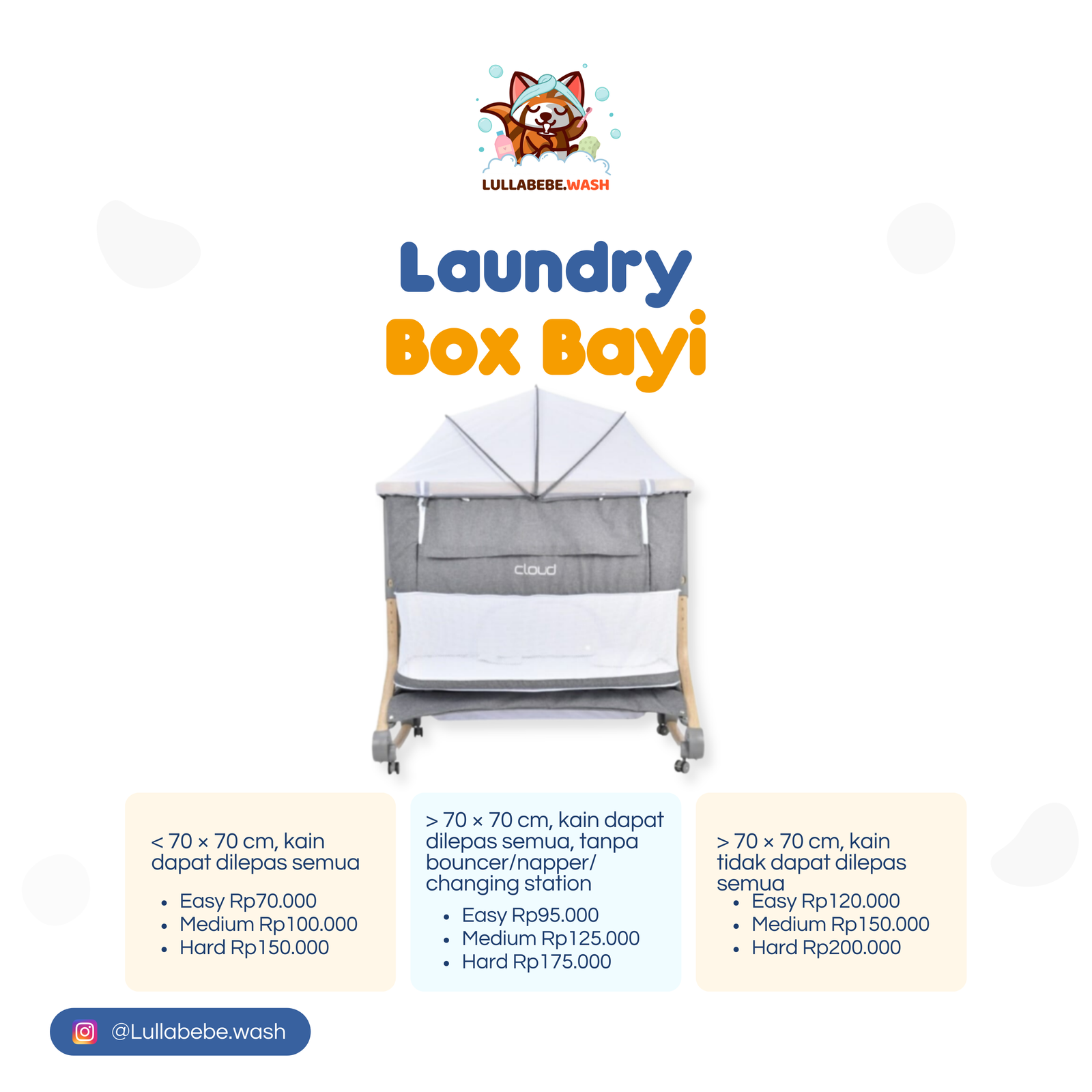 LAUNDRY BABY BOX MEDIUM - HARD