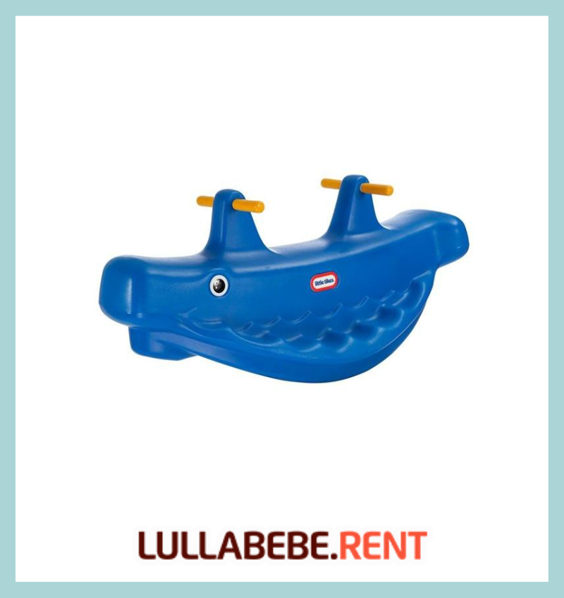 LITTLE TIKES WHALE TEETER TOTTER